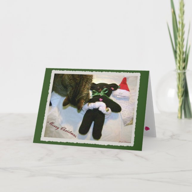 ¡Felices Navidad de Bearette del peluche! (Anverso)