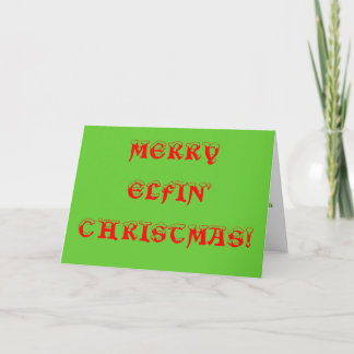 ¡FELICES NAVIDAD DE ELFIN!