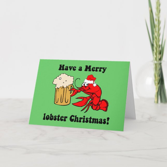Felices Navidad de la langosta (Anverso)