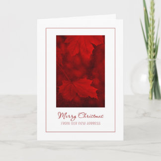 Felices Navidad de la nueva tarjeta de la