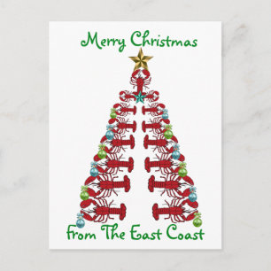 Felices Navidad de la postal de EastCoast