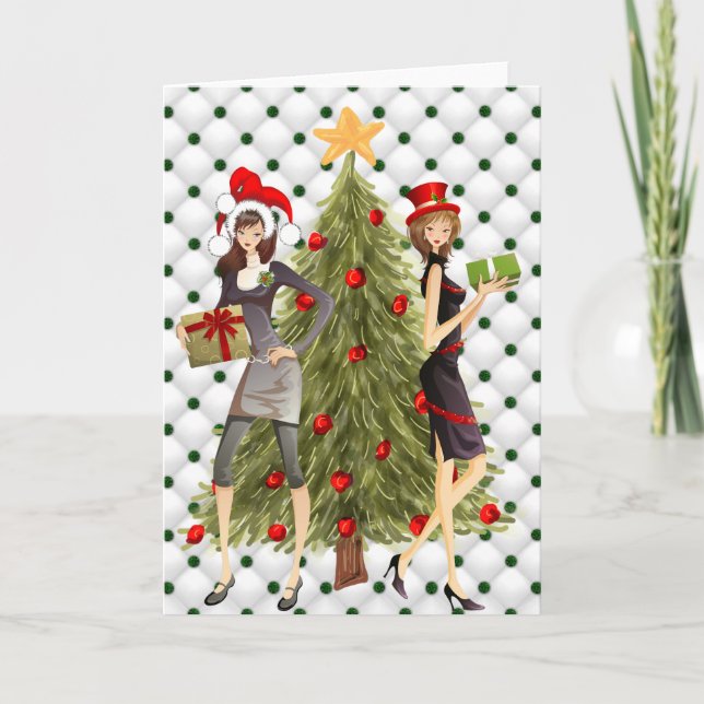 Felices Navidad de los chicas (Anverso)