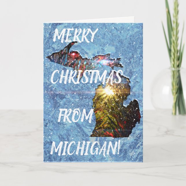 Felices Navidad de Michigan (Anverso)