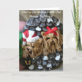 Felices Navidad de nuestra casa el suyo
