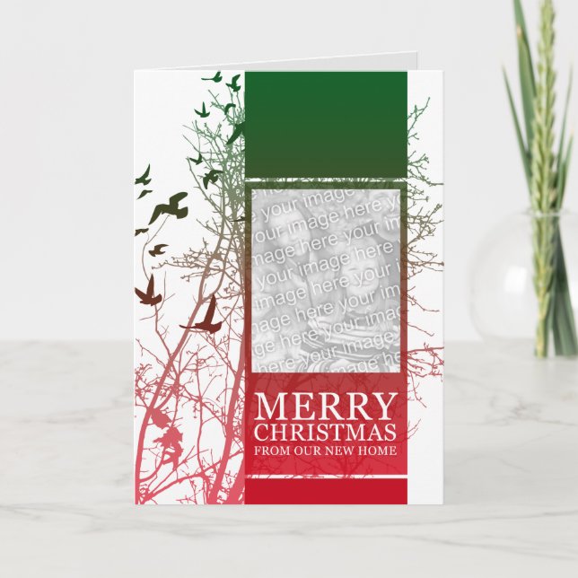 Felices Navidad de nuestro nuevo hogar (Anverso)