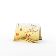 Felices Navidad de oro