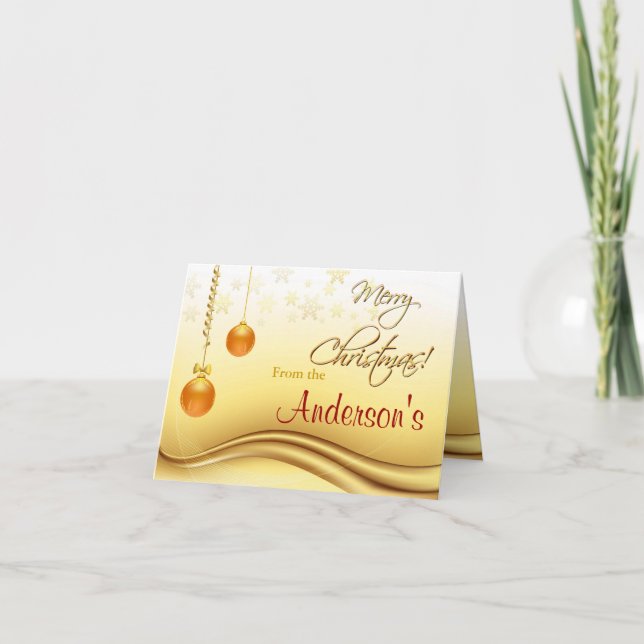 Felices Navidad de oro (Anverso)