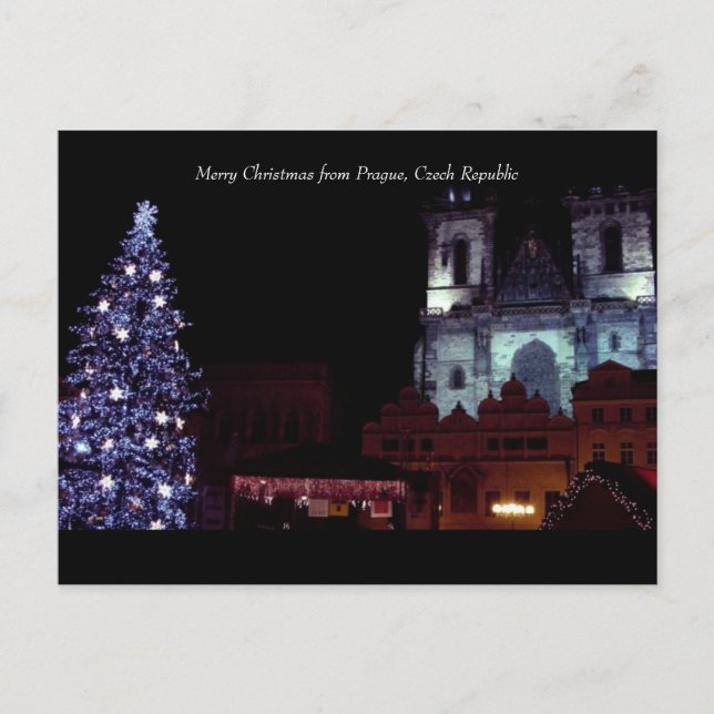 Felices Navidad de Praga, República Checa (Anverso)