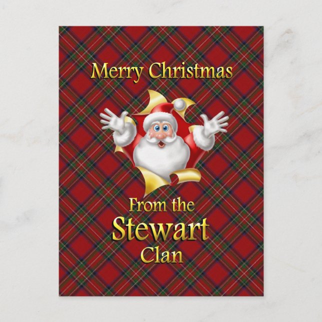 Felices Navidad del clan de Stewart (Anverso)
