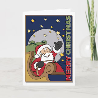 Felices Navidad del ilustracion del trineo de