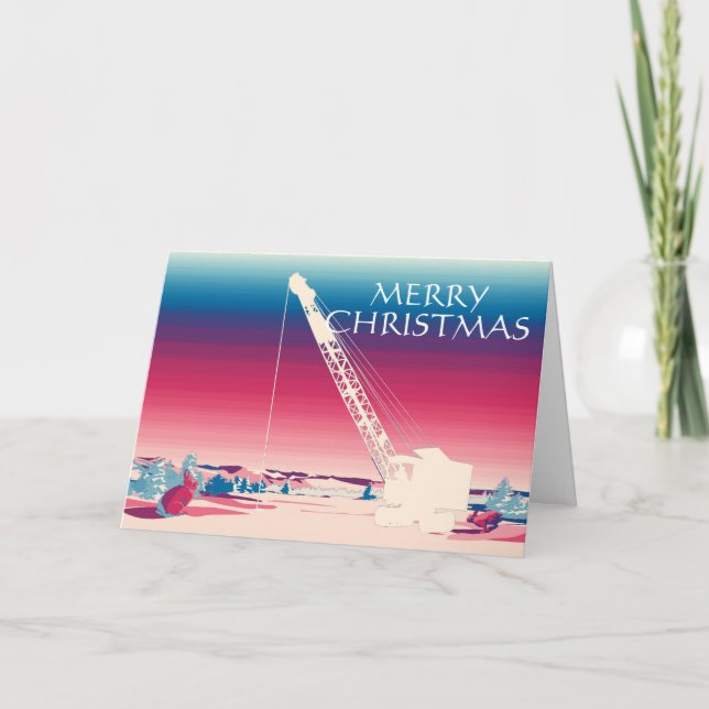 FELICES NAVIDAD DEL LAGO DE LA PESCA DEL HIELO DEL (Anverso)