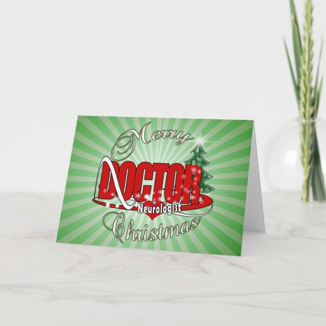 FELICES NAVIDAD DEL MÉDICO DEL NEURÓLOGO (Anverso)