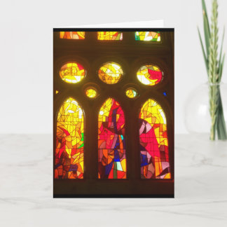 Felices Navidad del vitral