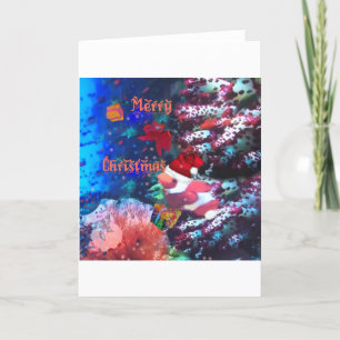 Felices Navidad en acuario