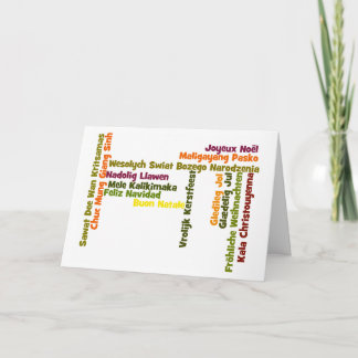 Felices Navidad en muchas idiomas