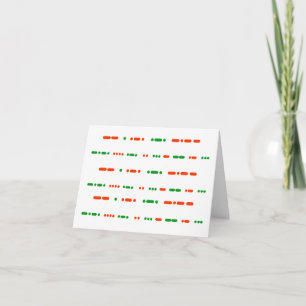 Felices Navidad en pequeñas tarjetas de nota del