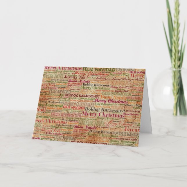 Felices Navidad en todo el mundo (Anverso)