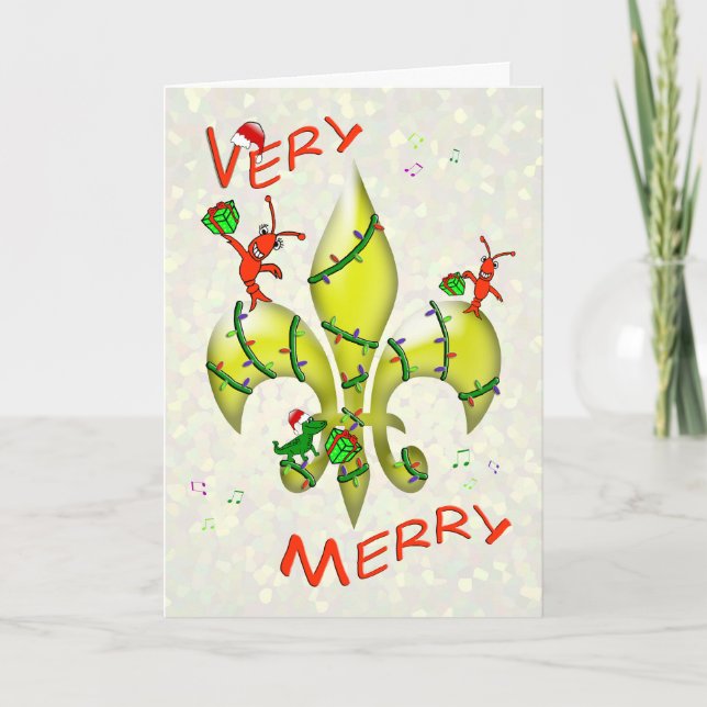Felices Navidad muy de la flor de lis de los (Anverso)
