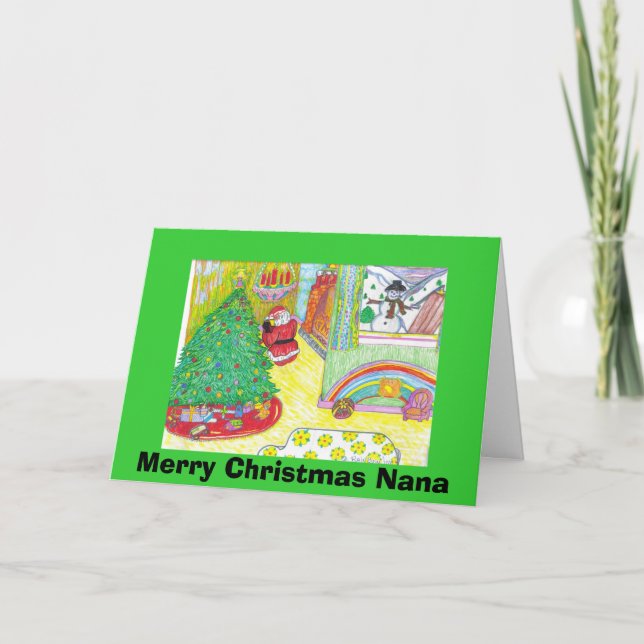 Felices Navidad Nana (Anverso)