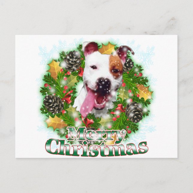 Felices Navidad Pitbull (Anverso)