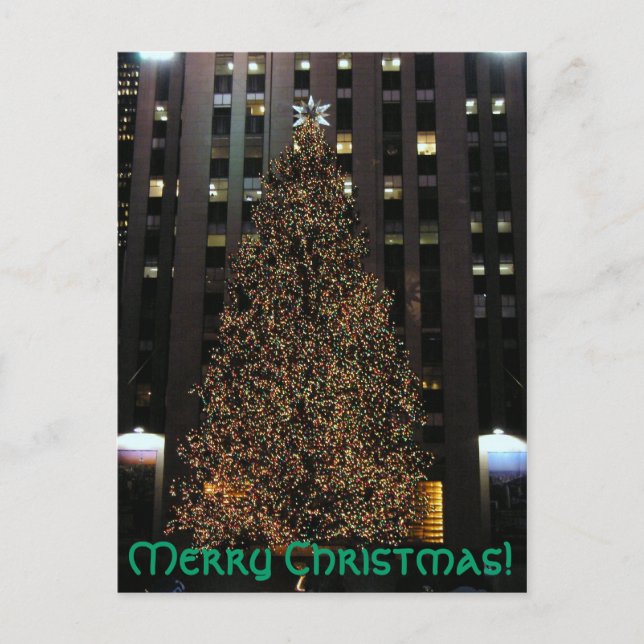 ¡Felices Navidad! postal (Anverso)