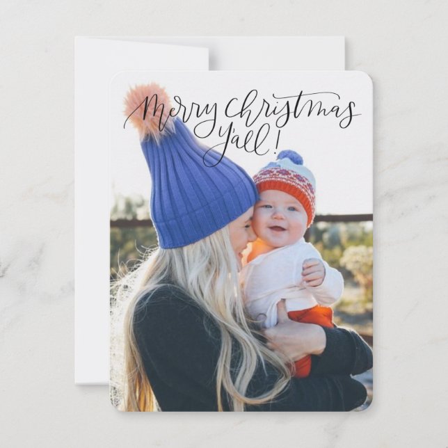 Felices Navidad que usted carda (Anverso)