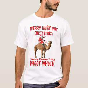 Felices Navidad Santa del día de chepa y camiseta