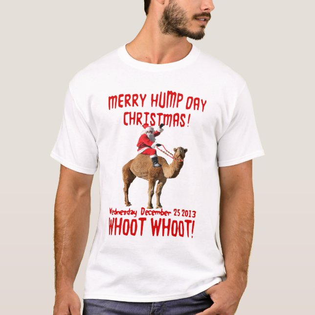 Felices Navidad Santa del día de chepa y camiseta (Anverso)