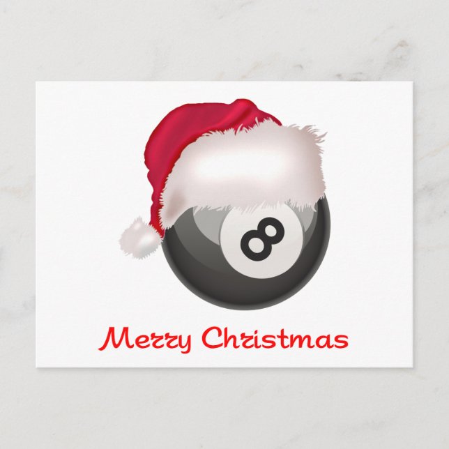 Felices Navidad Santaball de PoolChick (Anverso)