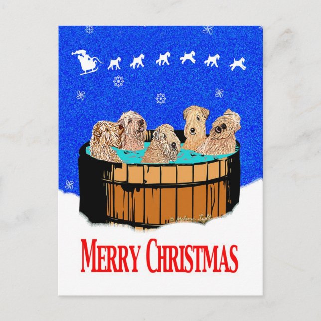 FELICES NAVIDAD SEPTENTRIONALES DE CALIFORNIA (Anverso)