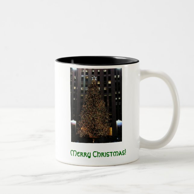 ¡Felices Navidad! taza (Derecha)