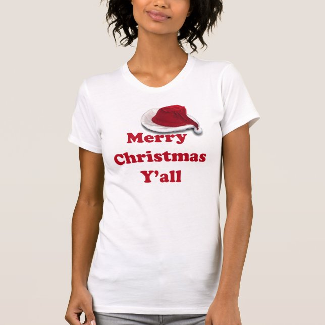 Felices Navidad usted camiseta (Anverso)