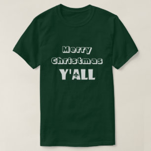 Felices Navidad usted camiseta de Luisiana de la