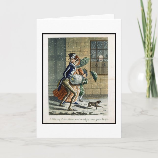 Felices Navidad y Feliz Año Nuevo a YE, vencedor (Anverso)