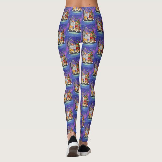 Felices Navidades Gnome Leggings (Reverso)