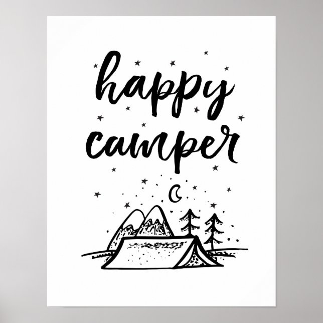 Felices niños de Camper imprimen decoración en bla (Frente)