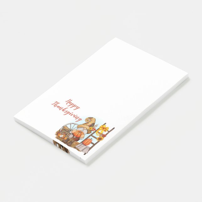 Felices notas del Día de Acción de Gracias para Gn (En perspectiva)