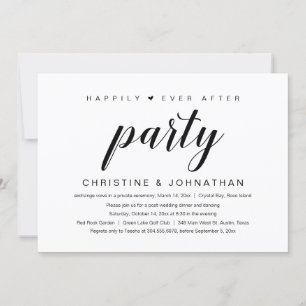 Felices para Siempre, Invitación de Boda para Fies