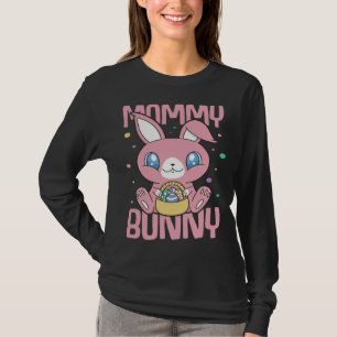 Felices Pascuas Camiseta Mamá Conejito Conejito Pa