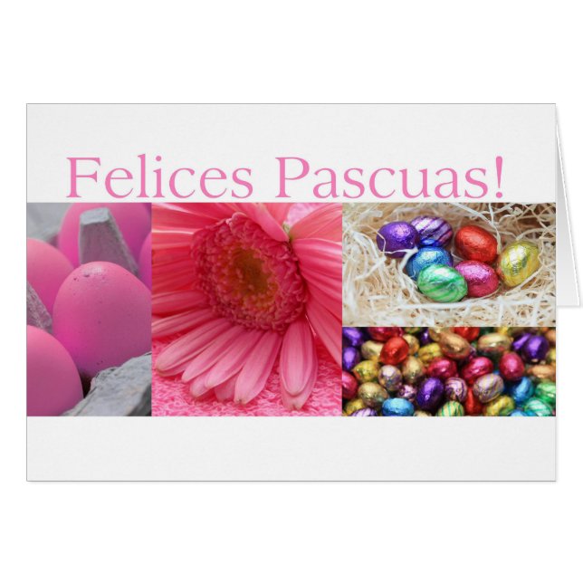 Felices Pascuas España Feliz Pascua (Anverso (Horizontal))