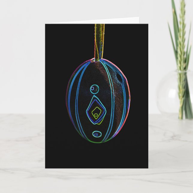 ¡Felices Pascuas para tus seres queridos! Tarjeta (Anverso)