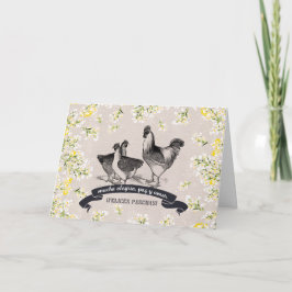 Felices Pascuas. Tarjeta de Pascua en español