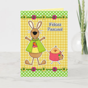 Felices Pascuas Tarjeta de Pascua en español