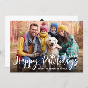 Felices Pawlidays Mascota de árbol de Navidad Perr