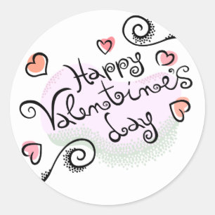 Felices Pegatinas del Día de San Valentín