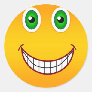 Felices pegatinas faciales