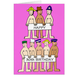 Felices Personalizados de cumpleaños número 30