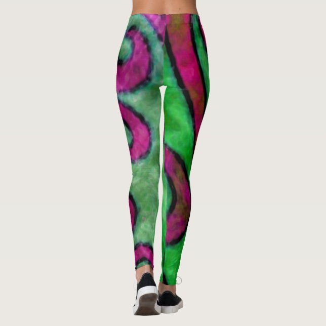 Felices Swirls - Leggings (Reverso)