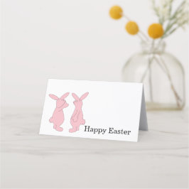 Felices Tarjetas Bunny Place de Pascua