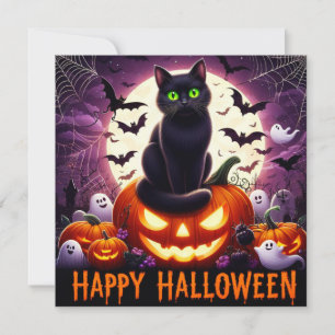 Felices tarjetas de felicitación de Halloween